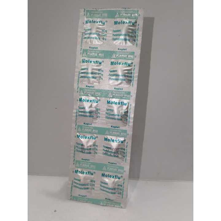 MOLEXFLU STRIP 10 TABLET
