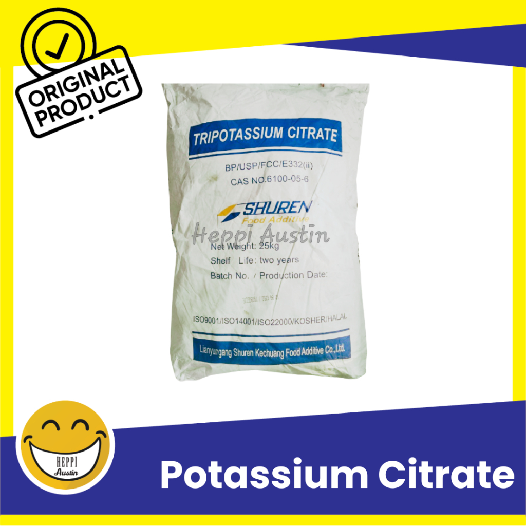 

Potassium Citrate Potasium Citrat Tripotassium Citrate 1KG