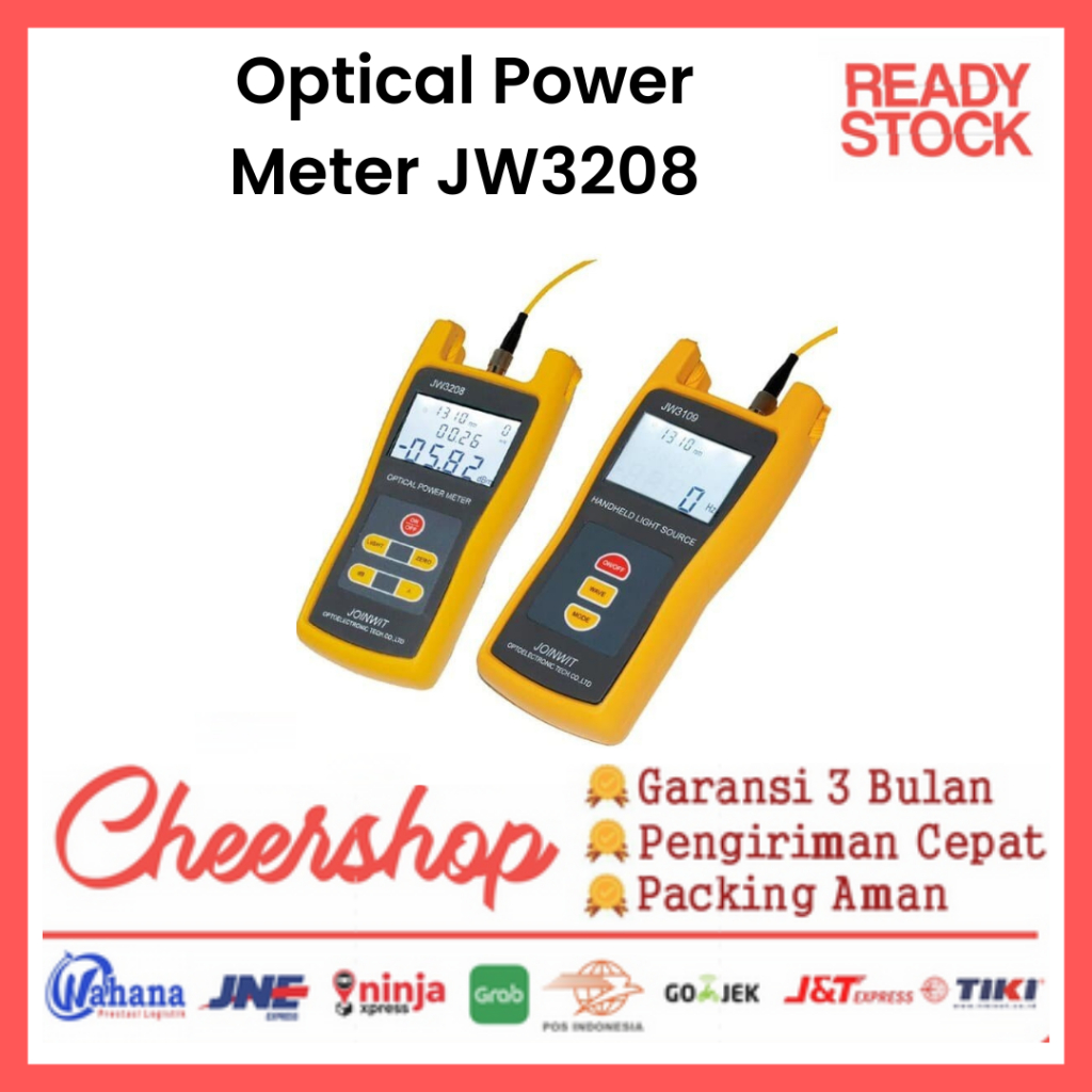 Optical Power Meter OPM Joinwit JW 3208 - JW3208 OPM Fiber Optic
