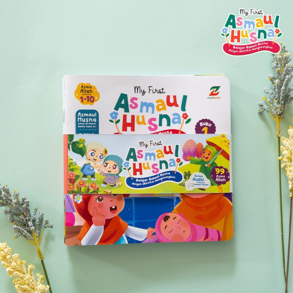 My First Asmaul Husna Buku Anak Belajar Asmaul Husna Dengan Aktivitas Menyanangkan 99 Asmaul Husna