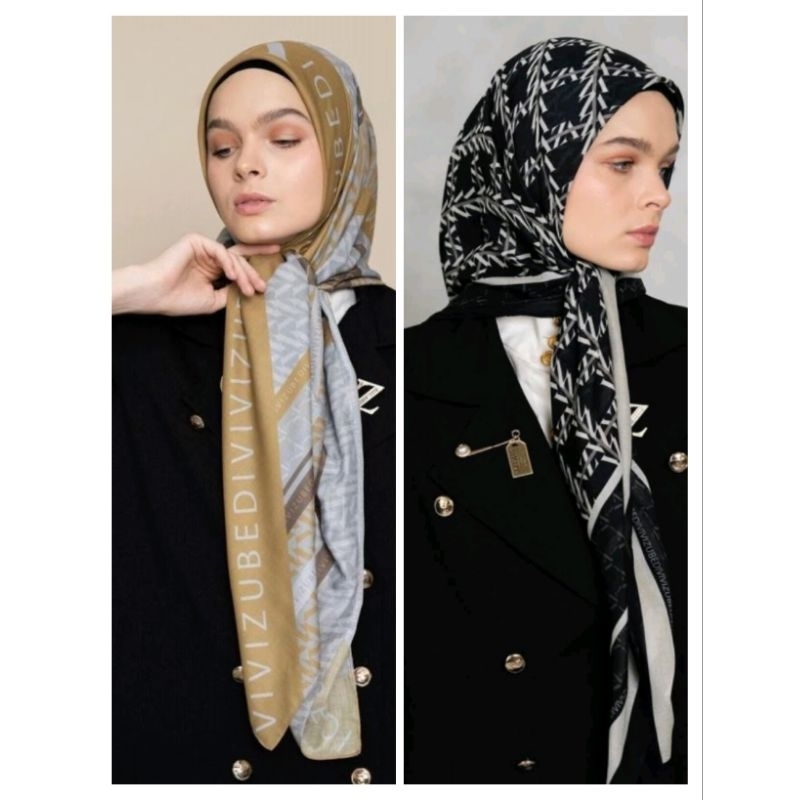 Monoline series hijab voal pin Vivi zubaedi