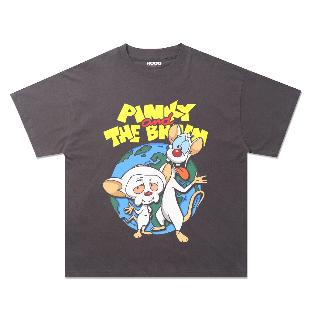 KAOS VINTAGE FILM KARTUN PINKY AND THE BRAIN - VINTAGE HOMAGE TEE / PRIA & WANITA / UNISEX / BAJU OV