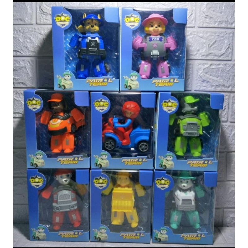 ROBOT PATROL TEAM DUS 750-131 PAW PATROL MAINAN