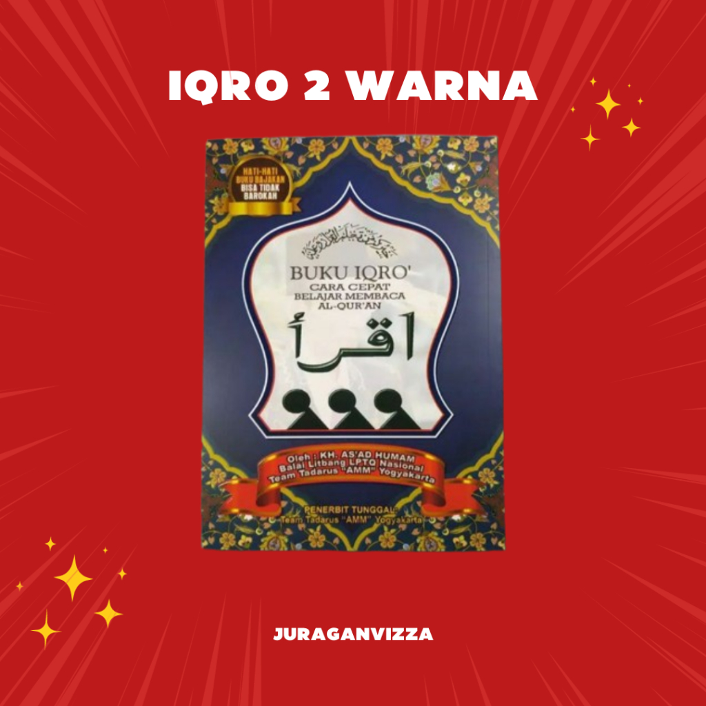 IQRO BESAR KERTAS WARNA TERLARIS