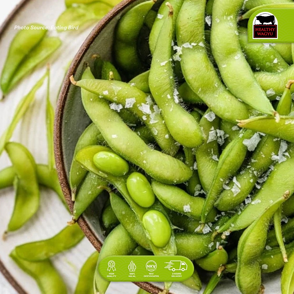 

DEB Edamame Kacang Kedelai Jepang Golden Farm Halal 450gr Healthy Wagyu