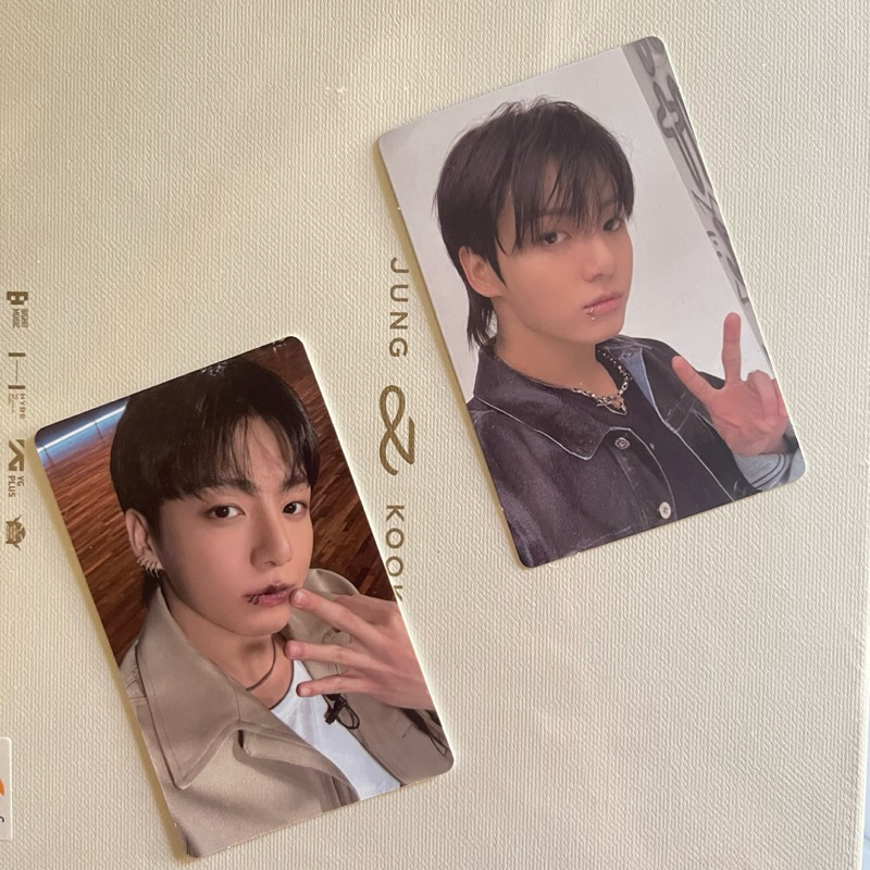 Photocard Jungkook Golden Album Lucky draw