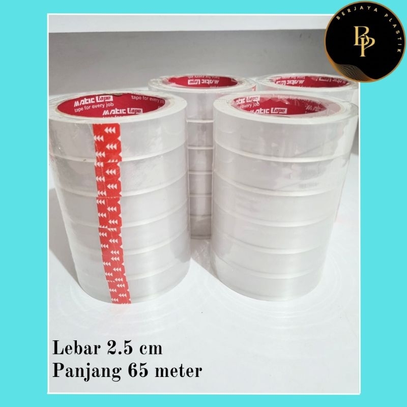 

isolasi bening 24mm / isolasi bening 1inch