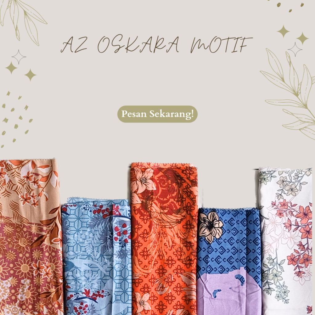 Azara Oskara Voal Motif 1