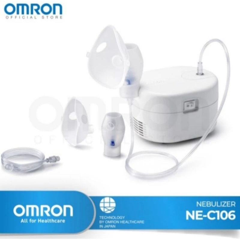 Nebulizer omron ne c106 / alat uap pernafasan