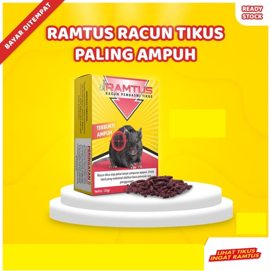 RAMTUS Racun Pembasmi Tikus