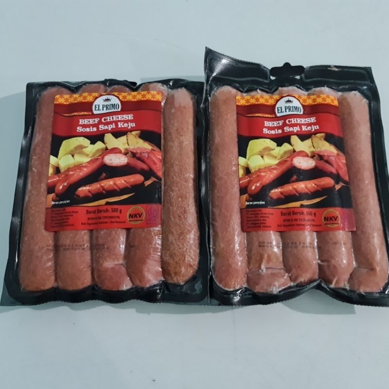 

Sosis Elprimo Beef Cheese 500G