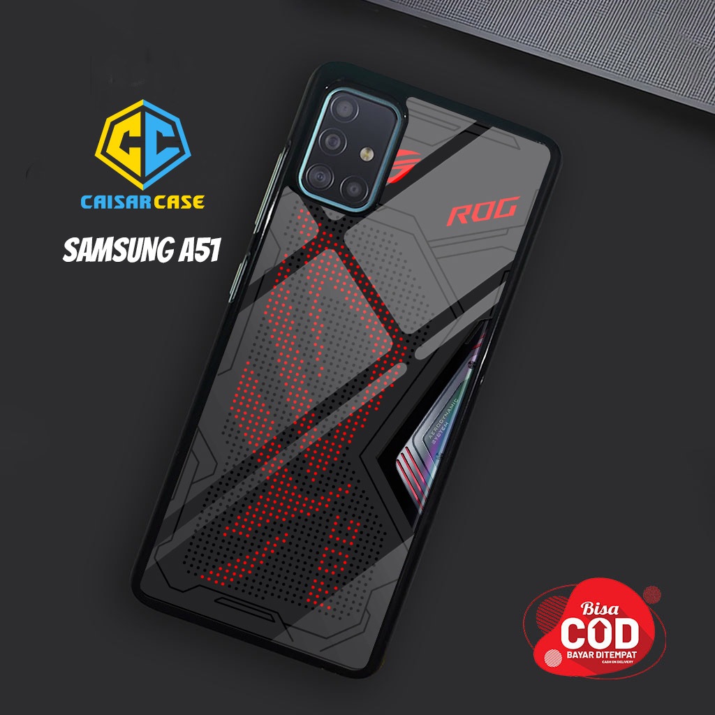 KAISAR CASE Case - Case SAMSUNG A51 Terbaru - 31 - Fashion Case Casing Hp ROG Case Murah Hardcase 2D