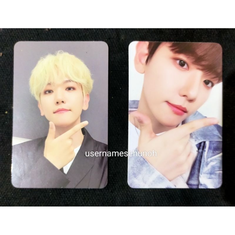 Photocard Baekhyun Teolaegi Vers