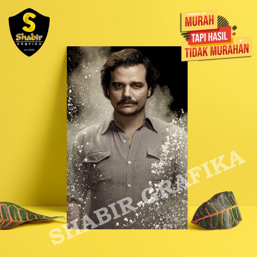 COD POSTER DINDING, HIASAN DINDING, POSTER PABLO ESCOBAR