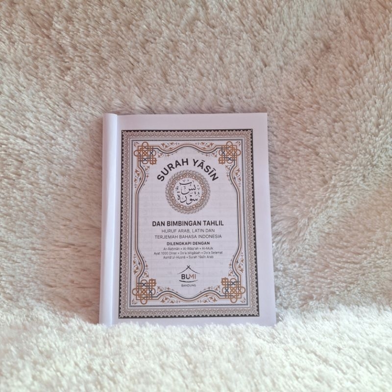 [PROMO] 10PCS BUKU YASIN DAN TAHLIL | ZARA | ISI 144 HALAMAN HVS TANPA COVER | BLANKO BUKU YASIN TER