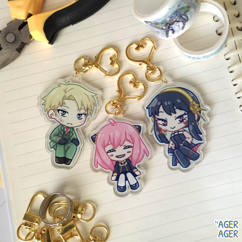 Spy x Family - Acrylic Keychain