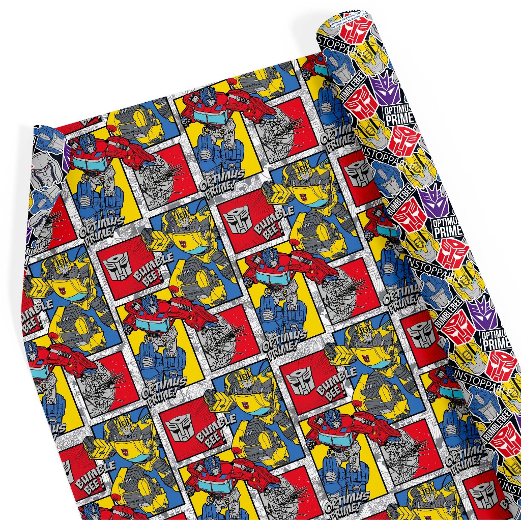 

WRAPPING PAPER - KERTAS KADO - TRANSFORMERS - TF156