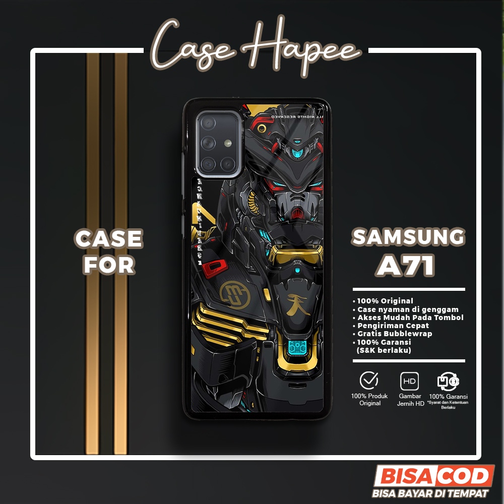 Case Samsung A71 Casing Samsung A71 [GNDM] Casehapee Case Glossy Case Aesthetic Custom Case Premium 