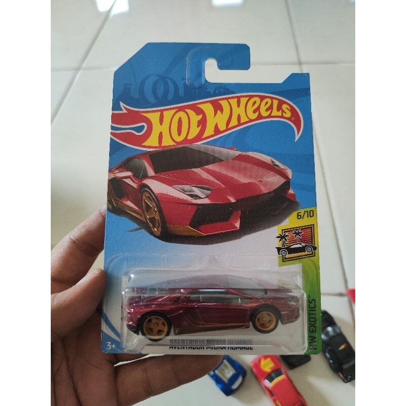 Hotwheels Lamborghini Aventador Miura Homage Super Treasure Hunt