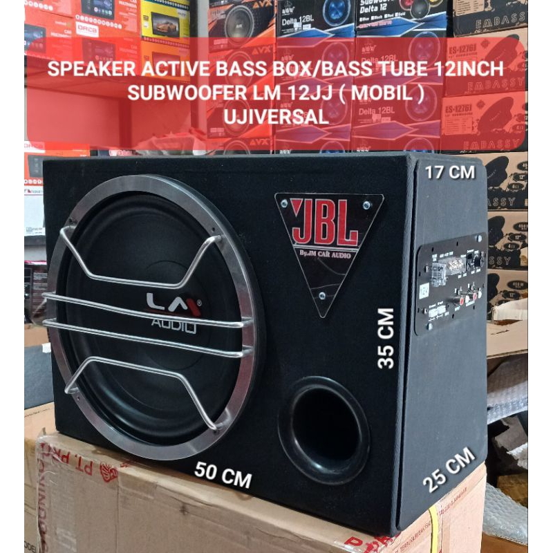 Speaker SUBwoofer Bass Box/Bass tube 12inch subwoofer LM 12jj (Mobil) Universal