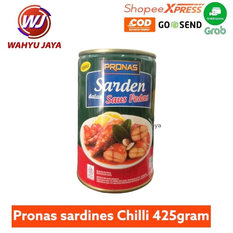 

Pronas sardines chili 425 gram