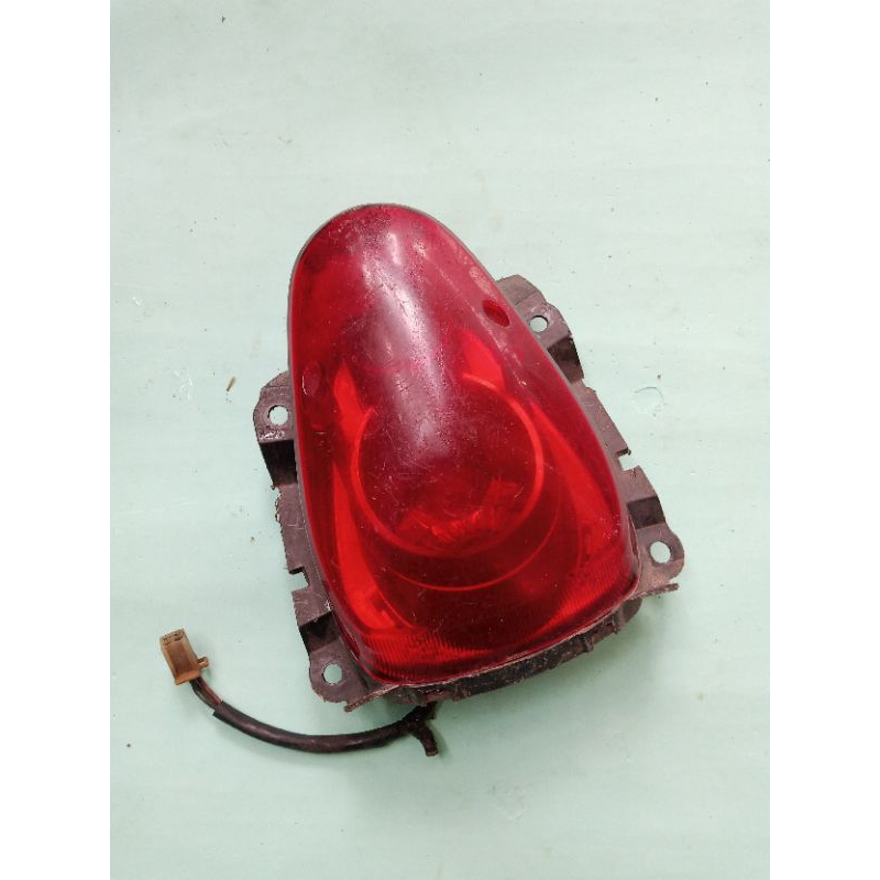 Lampu stop belakang Scoopy Karbu original copotan