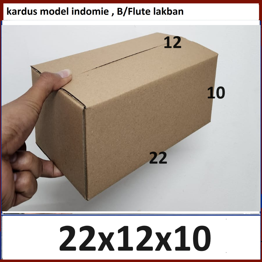 

Kardus 22x12x10 cm IND