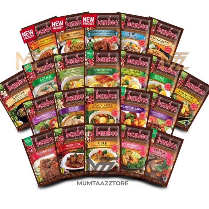 

Big Sale MUMTAAZZTORE BAMBOE BUMBU INDONESIA ASIA
