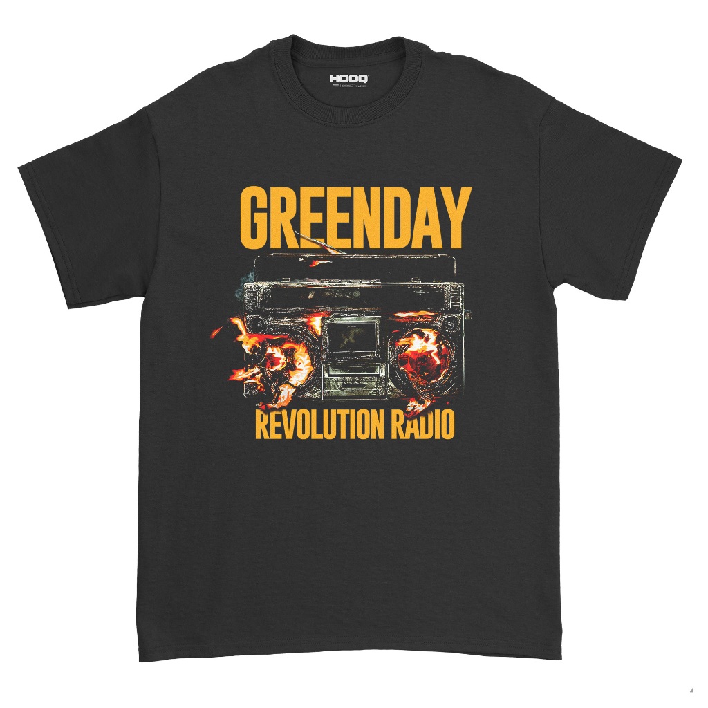 ( COD ) KAOS BAND GREENDAY - REVOLUTION RADIO / BAJU GREEN DAY / T-SHIRT GREEN DAY / GREEN DAY