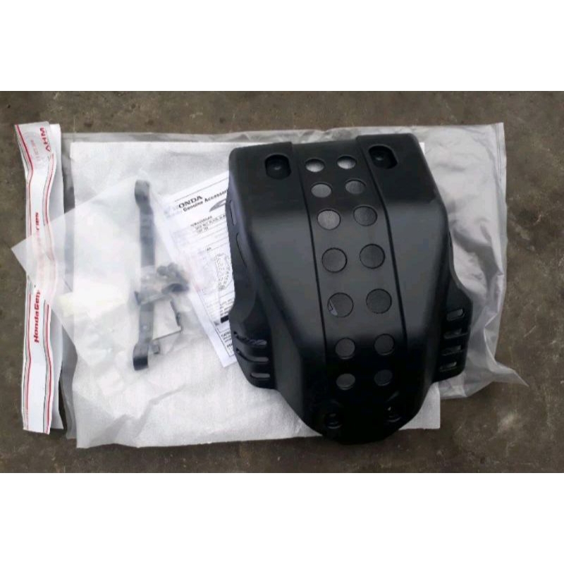 Skid Plate Cover Pelindung Mesin Bawah Honda CRF 150L Original