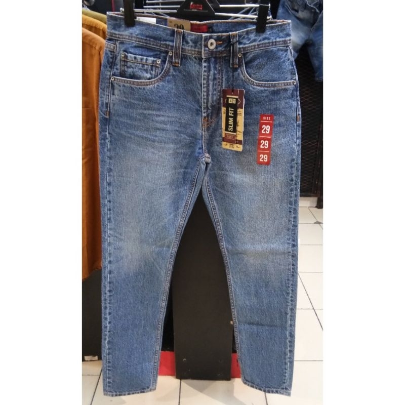 Celana panjang pria Gabrielle jeans original mens BBRD123X072329 Celana slim fit with 5 pocket