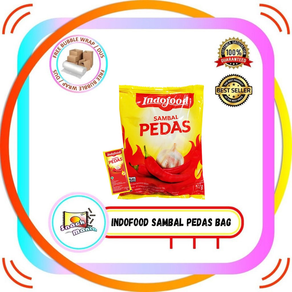 

Indofood Saus Sambal Pedas ~ 24 pcs x 8 gr BAG