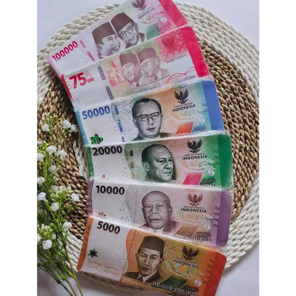 

Amplop Lebaran Panjang Motif Uang l Bahan Tebal l Uang tidak dilipat - isi 10