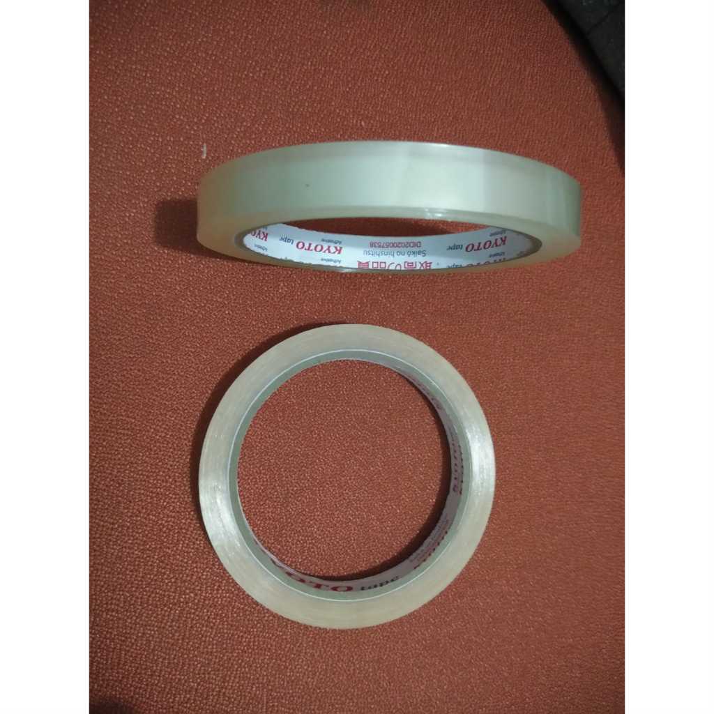 

Isolasi Selotip Bening 1/2 Inch