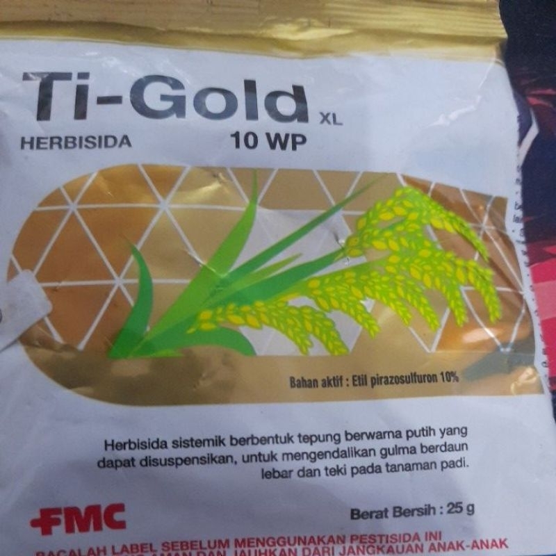 Terlaris Herbisida Ti Gold xl 10 WP 25 Gram