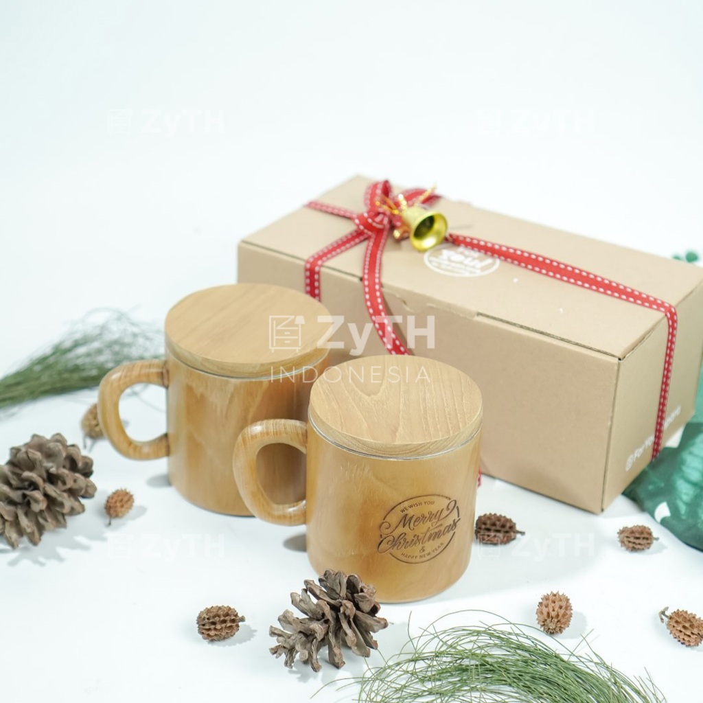 

Kado Natal Paket Hadiah Natal Premium Termurah, Hampers Natal Christmas Gift Cangkir Wooden Aesthetic Berkualitas Ekspor.