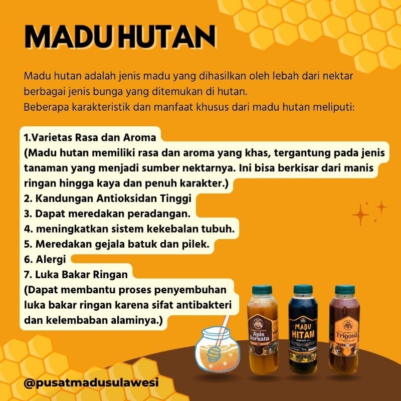 

Madu Hutan Asli