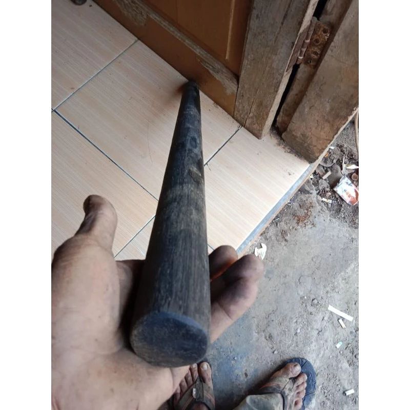 Alu Halu kayu aren ruyung alat Tumbuk Kayu Aren