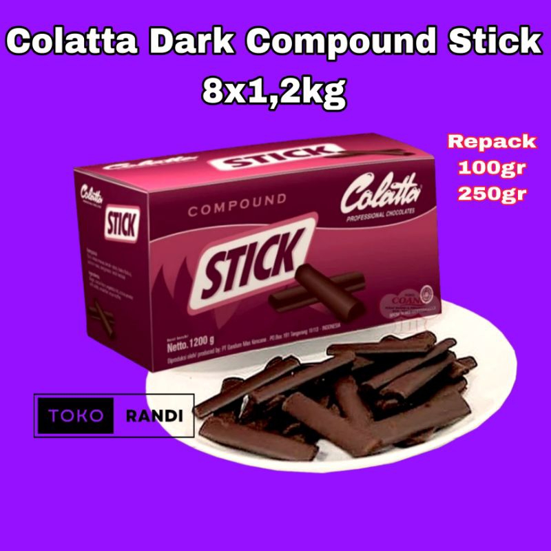 

Colatta Dark Compound Stick (Repack 100gr / 250gr)