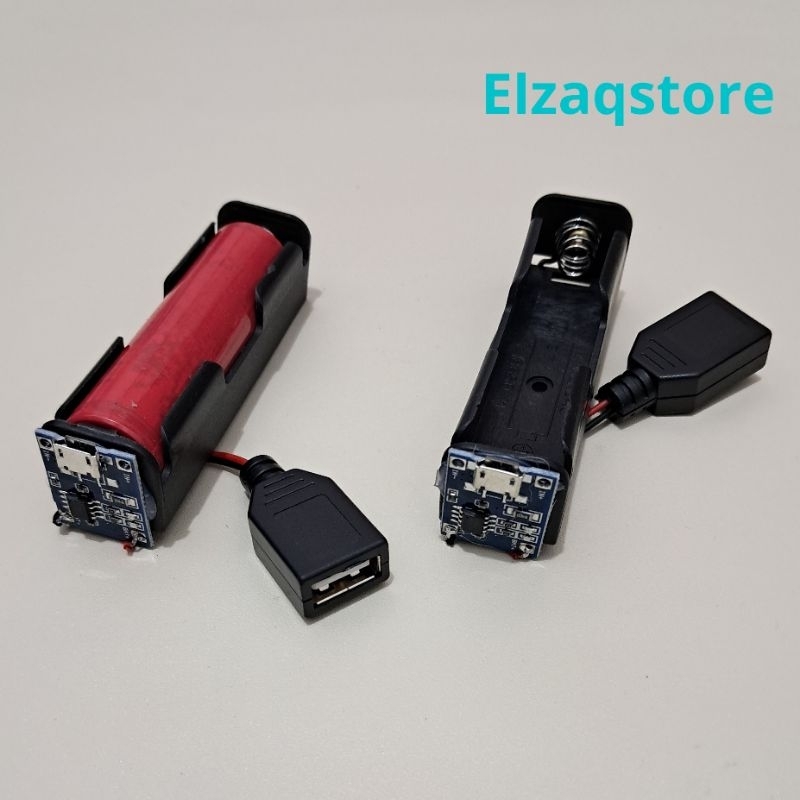 Baterai Lampu Layangan USB + Cas