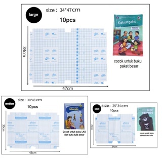 

IK6 DECORRY (CPP) BUKU STIKER PVC FILM PELINDUNG BUKU TEKSTIL 10 LEMBAR BURAM TAHAN AIR DENGAN