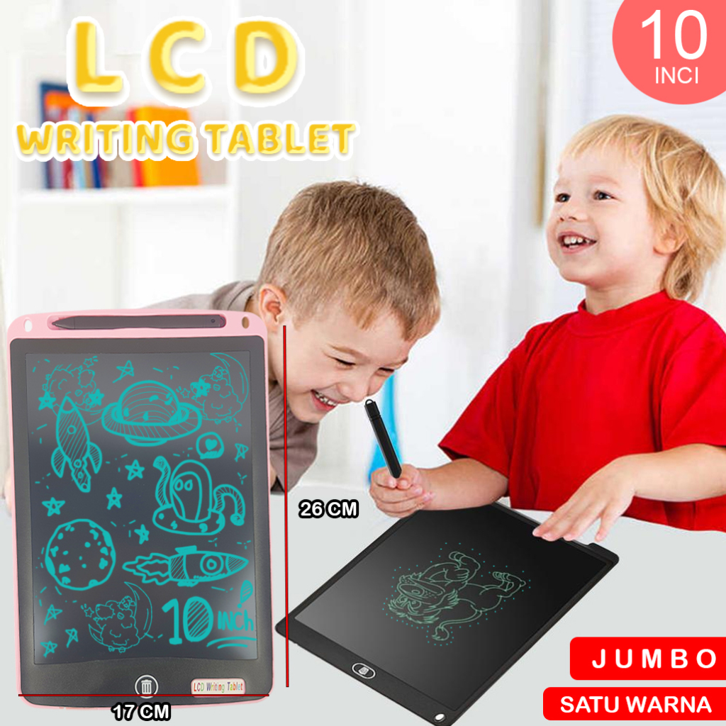 Papan Tulis LCD Writing Tablet / Mainan Anak Edukasi LCD Drawing Tablet 10 INCH