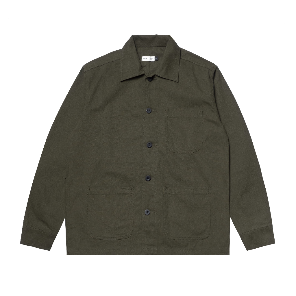 Chore Jacket Twill Outer - Rugged Olive Green