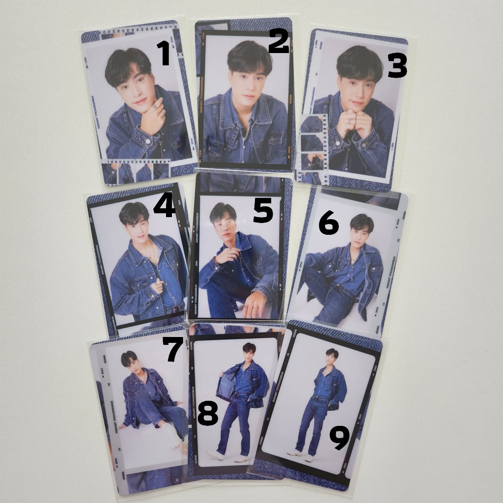 [READY] GMMTV STUNNING SERIES (GEMINI, EARTH, GAWIN) EXCLUSIVE PHOTOCARD SETS