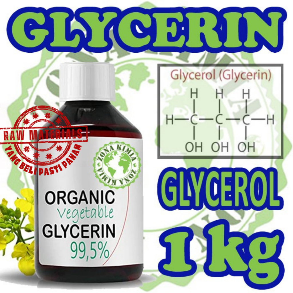 

Flash Sale Vegetable Glycerine / Gliserin Nabati / VG USP Grade 1 Kg