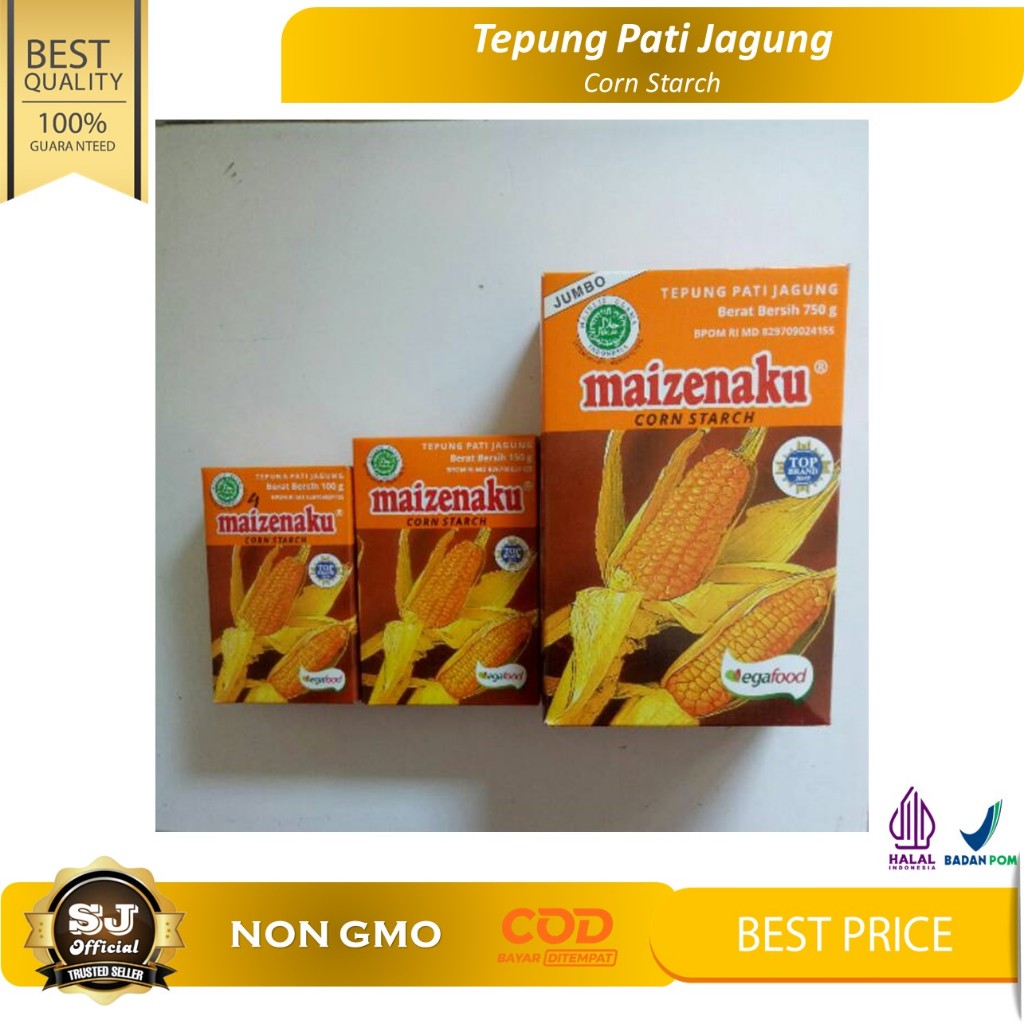 

MAIZENAKU 100gr / Maizena / Tepung Pati Jagung / Corn Starch