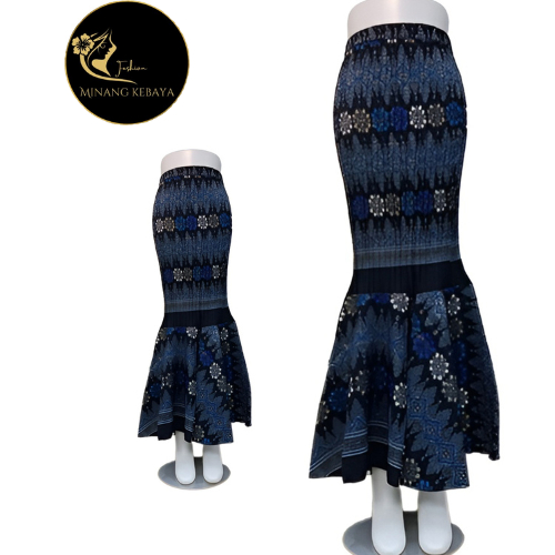 Rok duyung plisket batik / rok duyung / rok batik / bawahan kebaya / rok kebaya