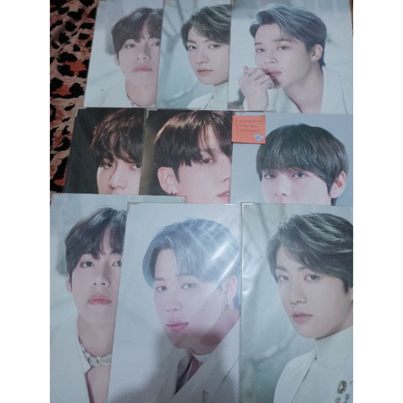 premium photo sealed bts jimin taehyung jungkook