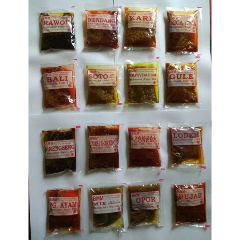 

Bumbu Masak Instan Machmudah