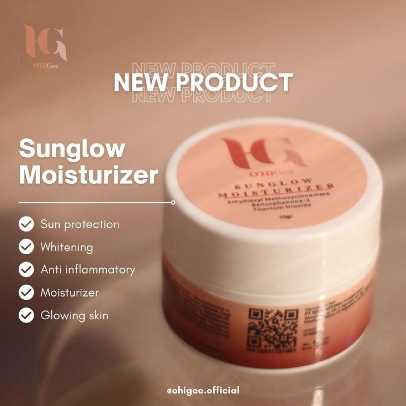 SUNGLOW MOISTURIZER BY OHIGEE